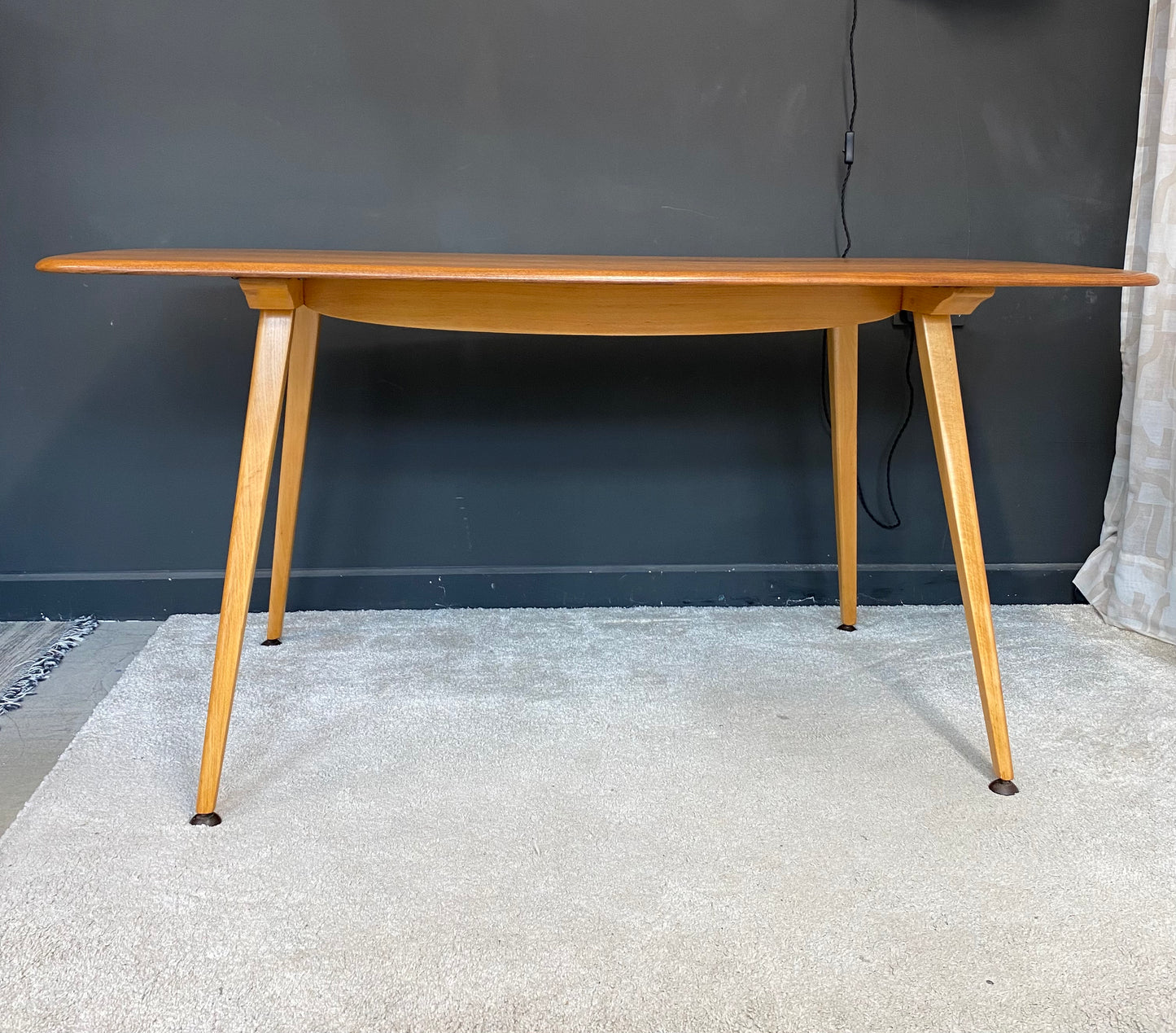 Restored Ercol Plank Table