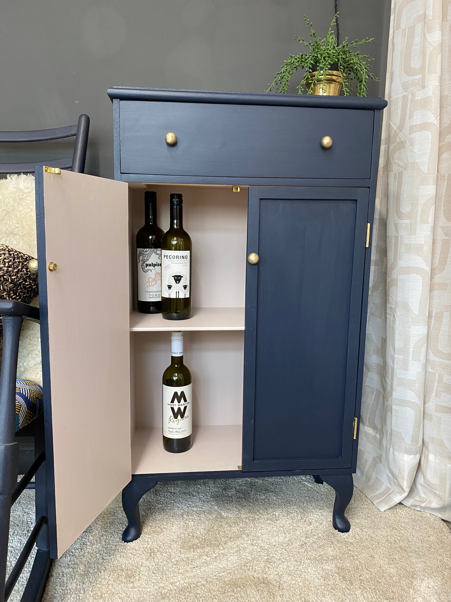 Vintage Style Slim Cabinet