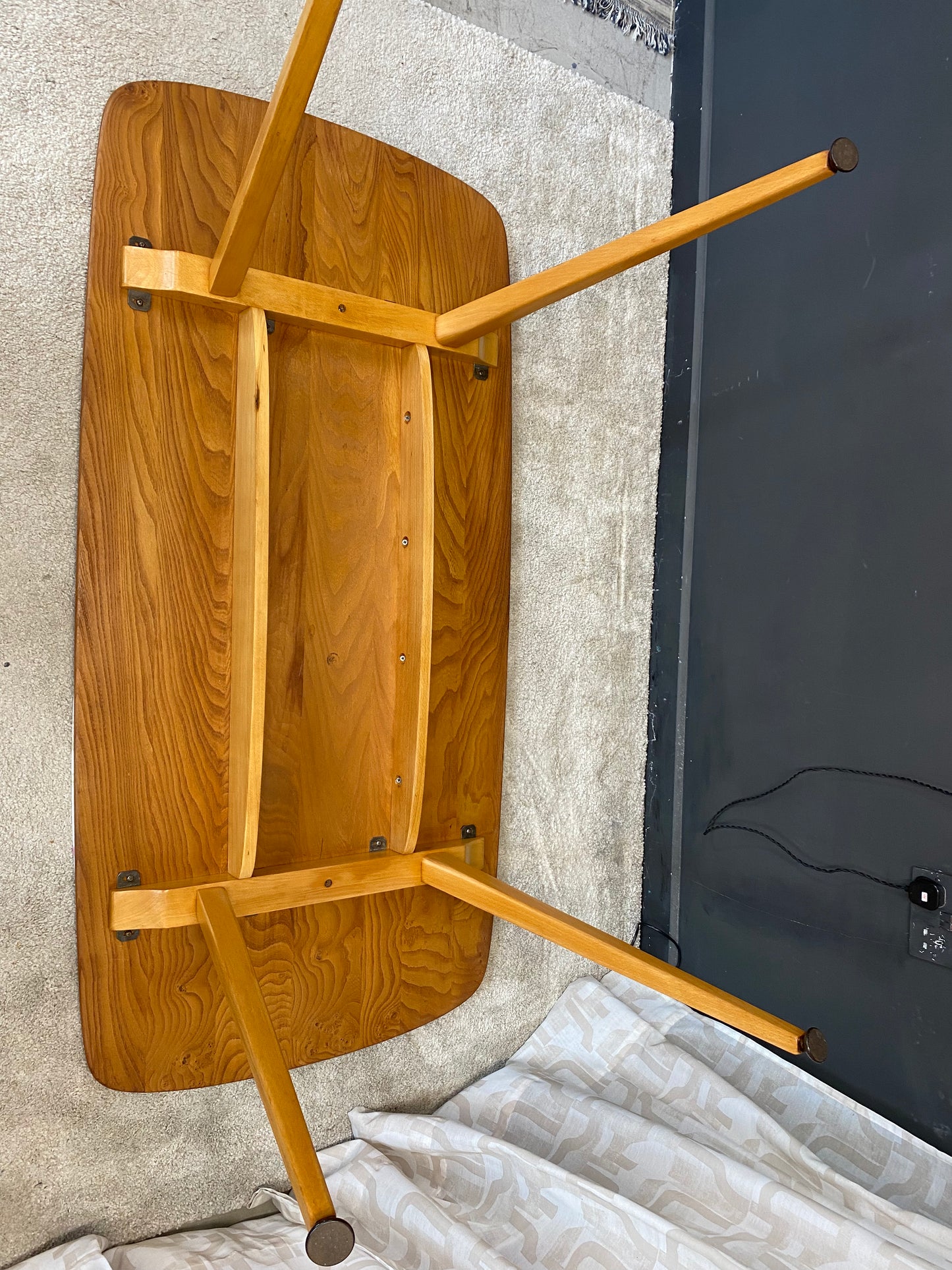 Restored Ercol Plank Table