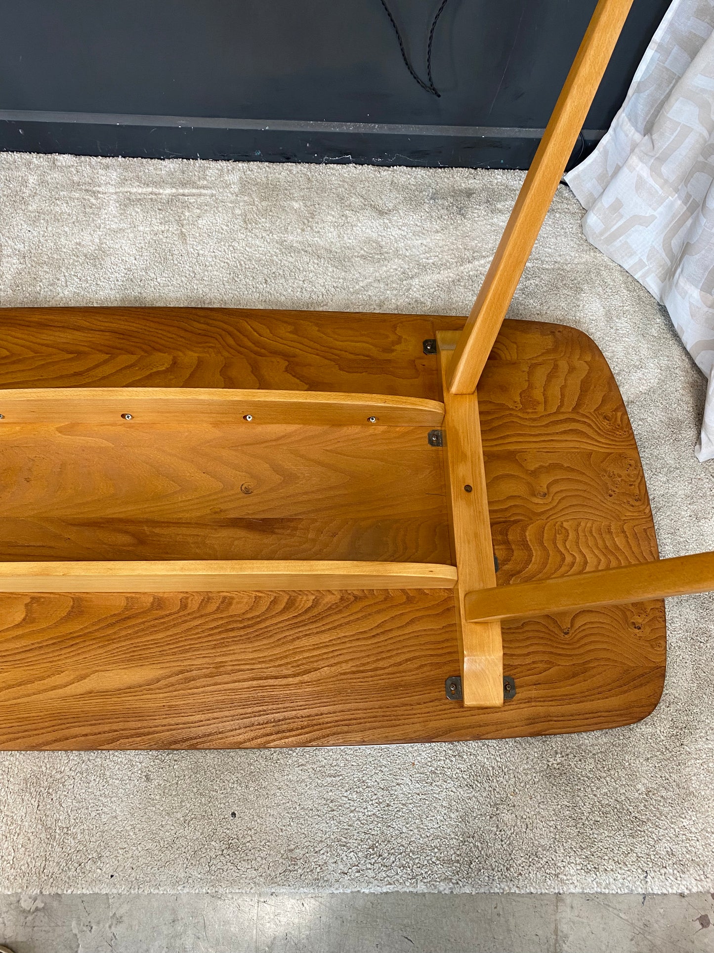 Restored Ercol Plank Table