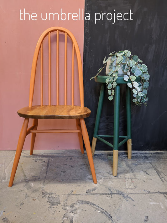 Ercol Quaker Chairs and Ercol table