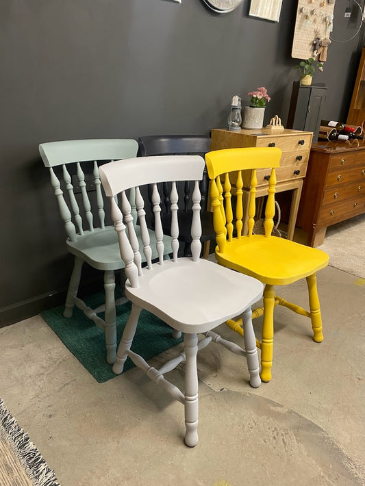 Painted Farm House Chairs