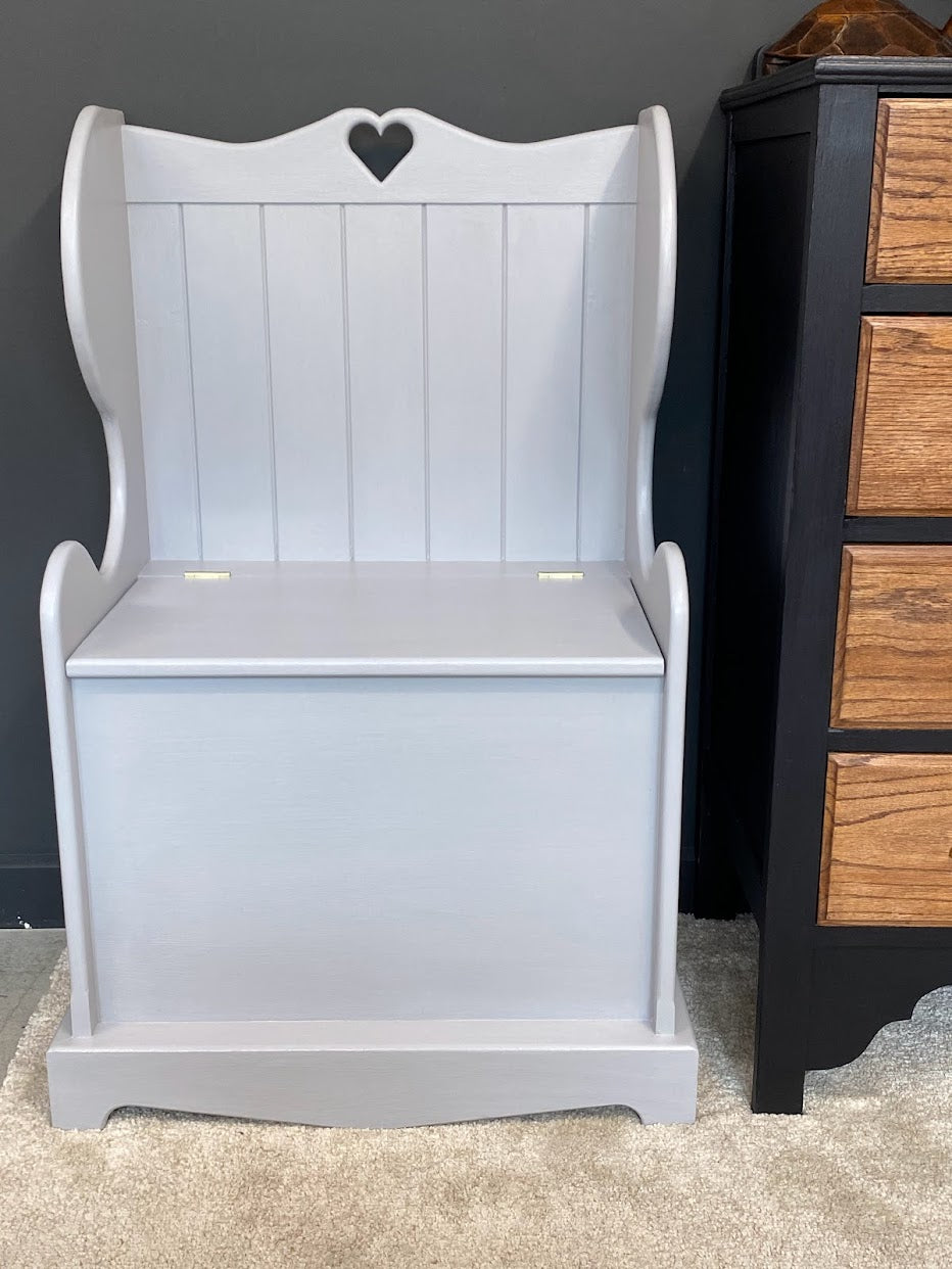 Handmade Painted Pine settle