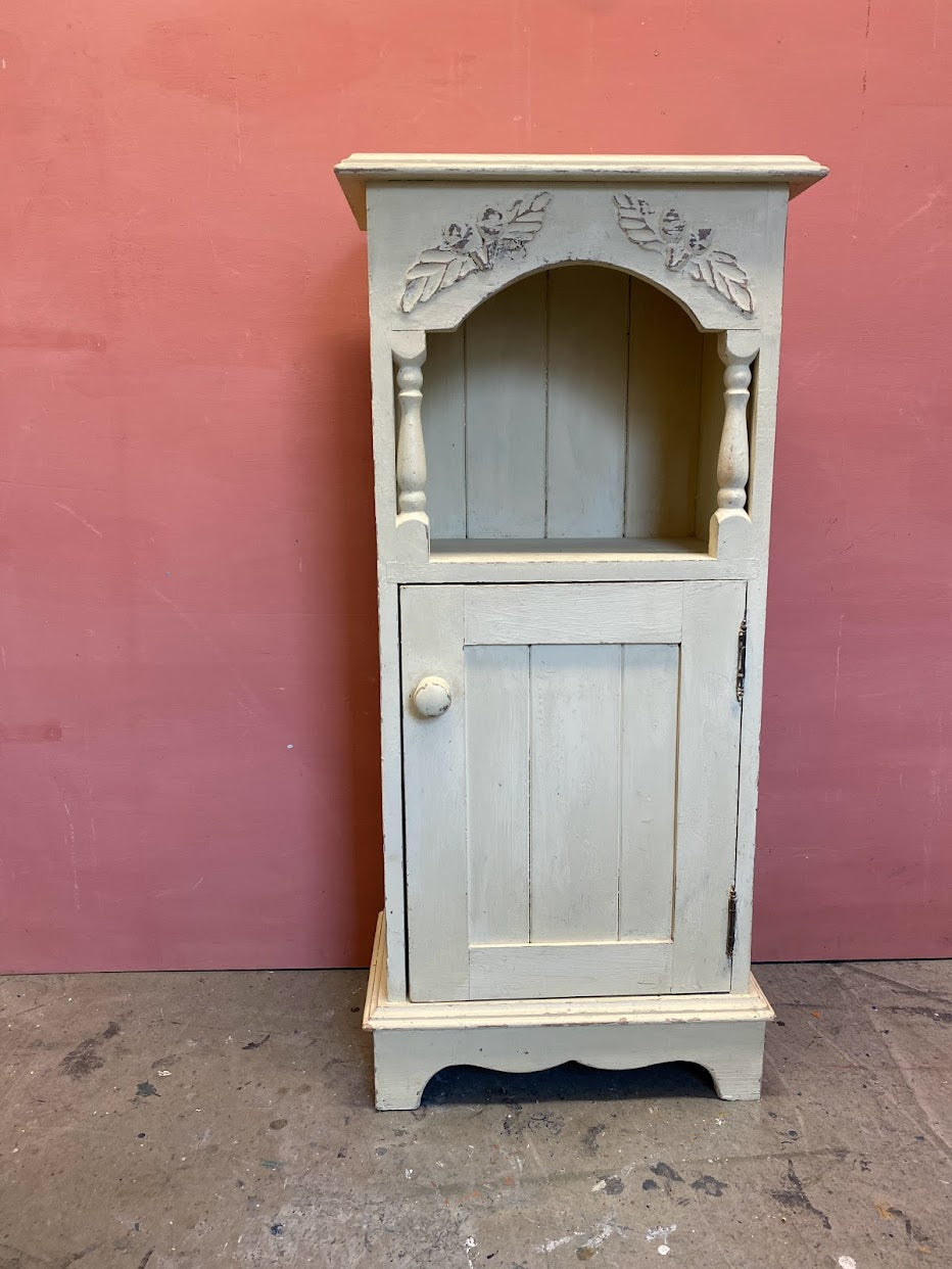 Vintage pine pot cupboard refinish