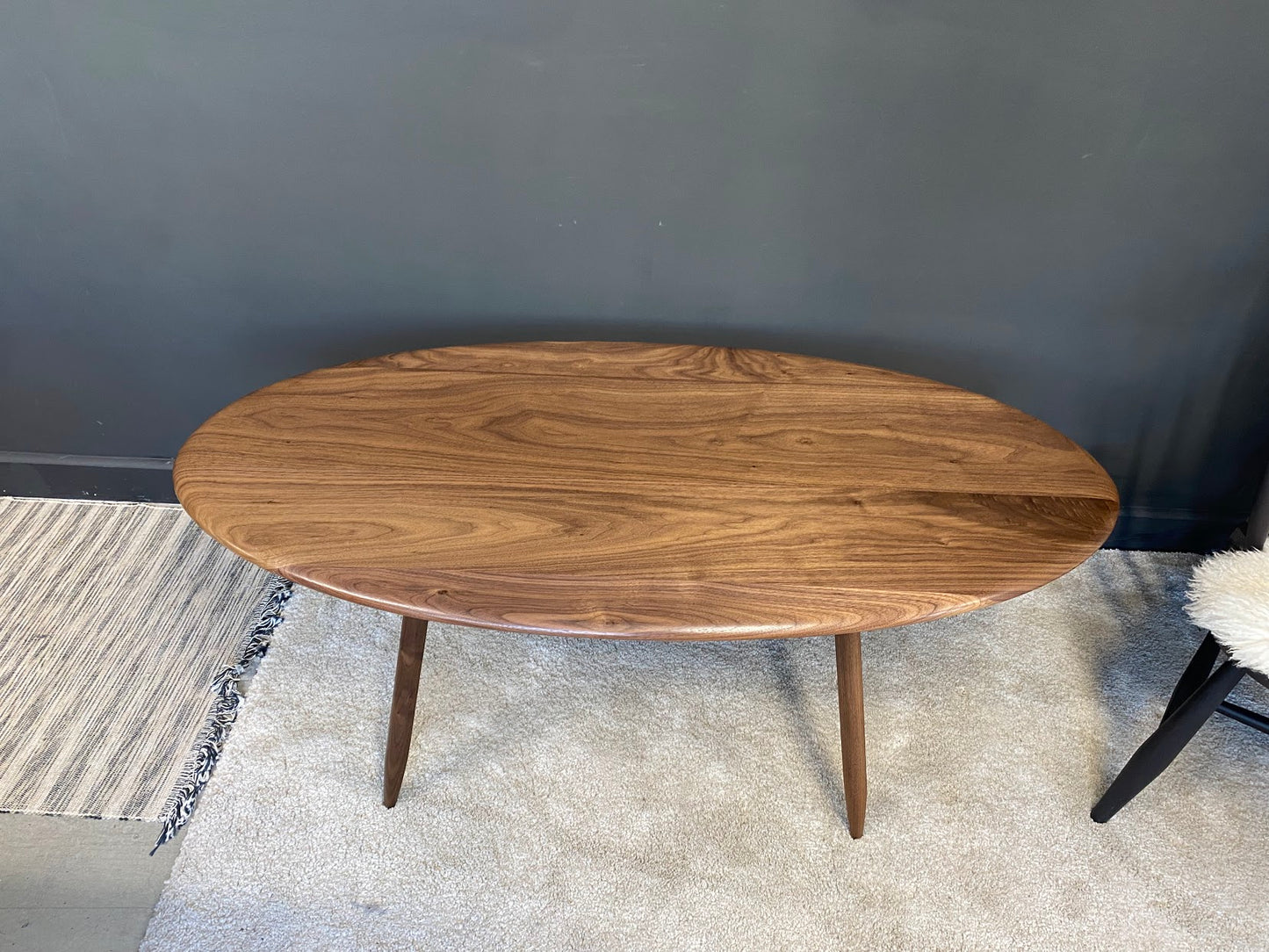 Walnut coffee table