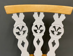 Vintage Ercol Dining Table and 4 Fleur de Lys Chairs