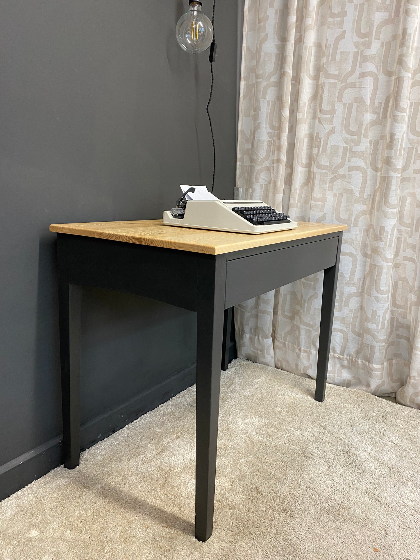 Mid century desk/console up-cycle