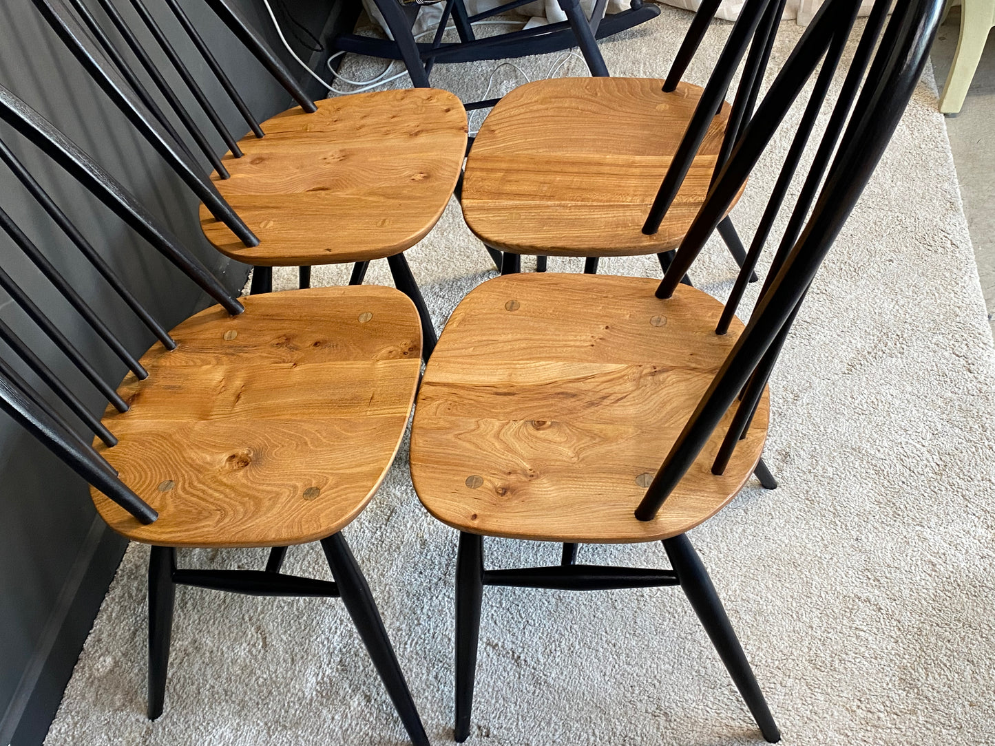 Vintage Ercol Quaker Chairs