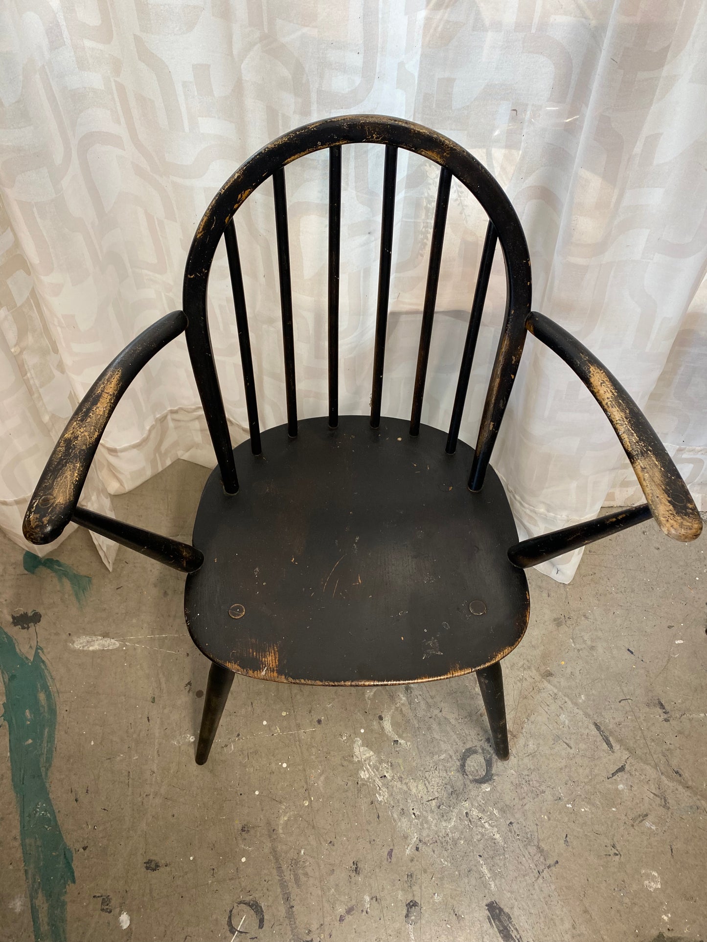 Vintage Ercol Windsor Carver Restored