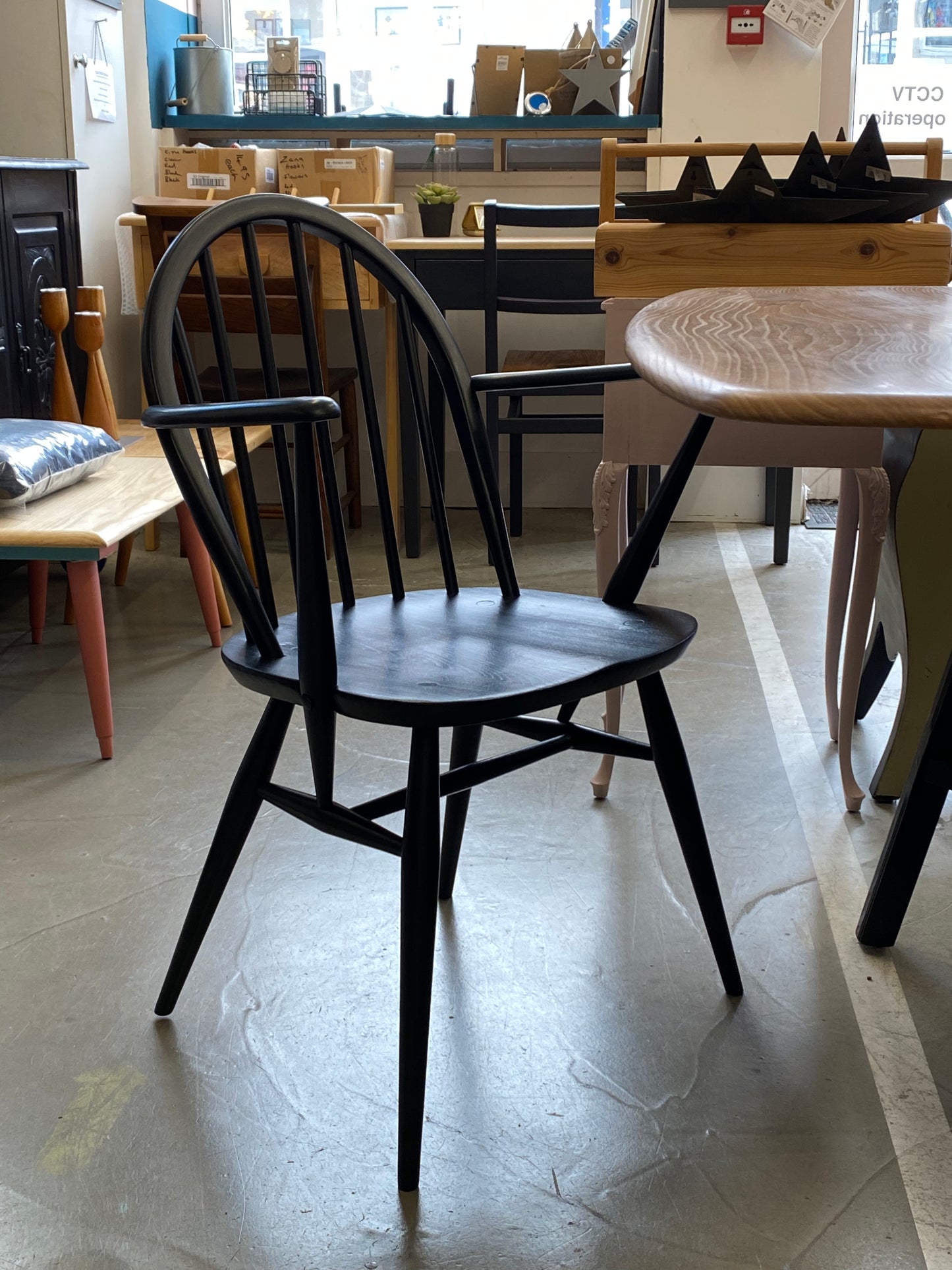 Vintage Ercol Windsor Carver Restored