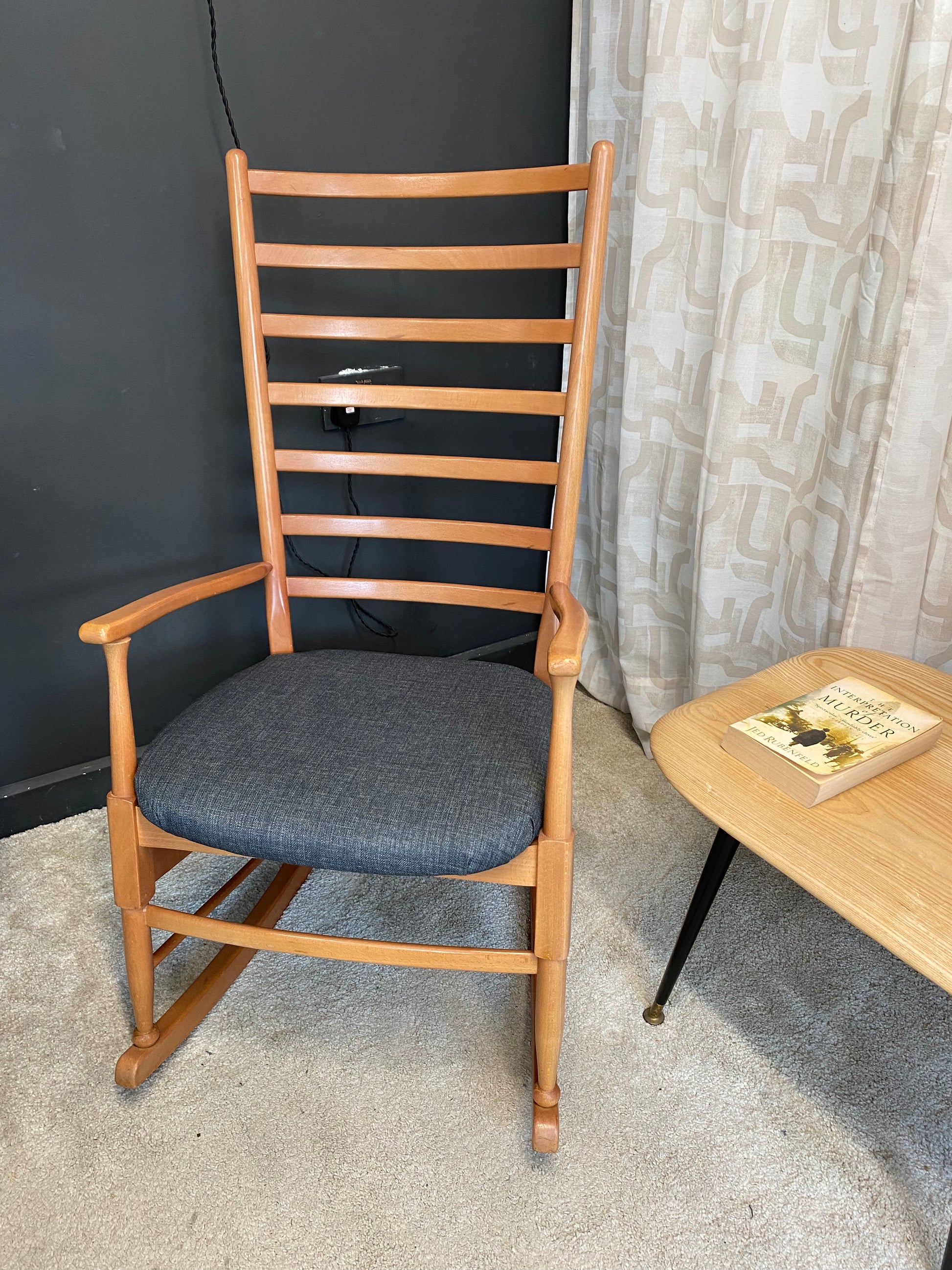Middle Age Rocking Chair Mid century Rocking Chair – upfurniture