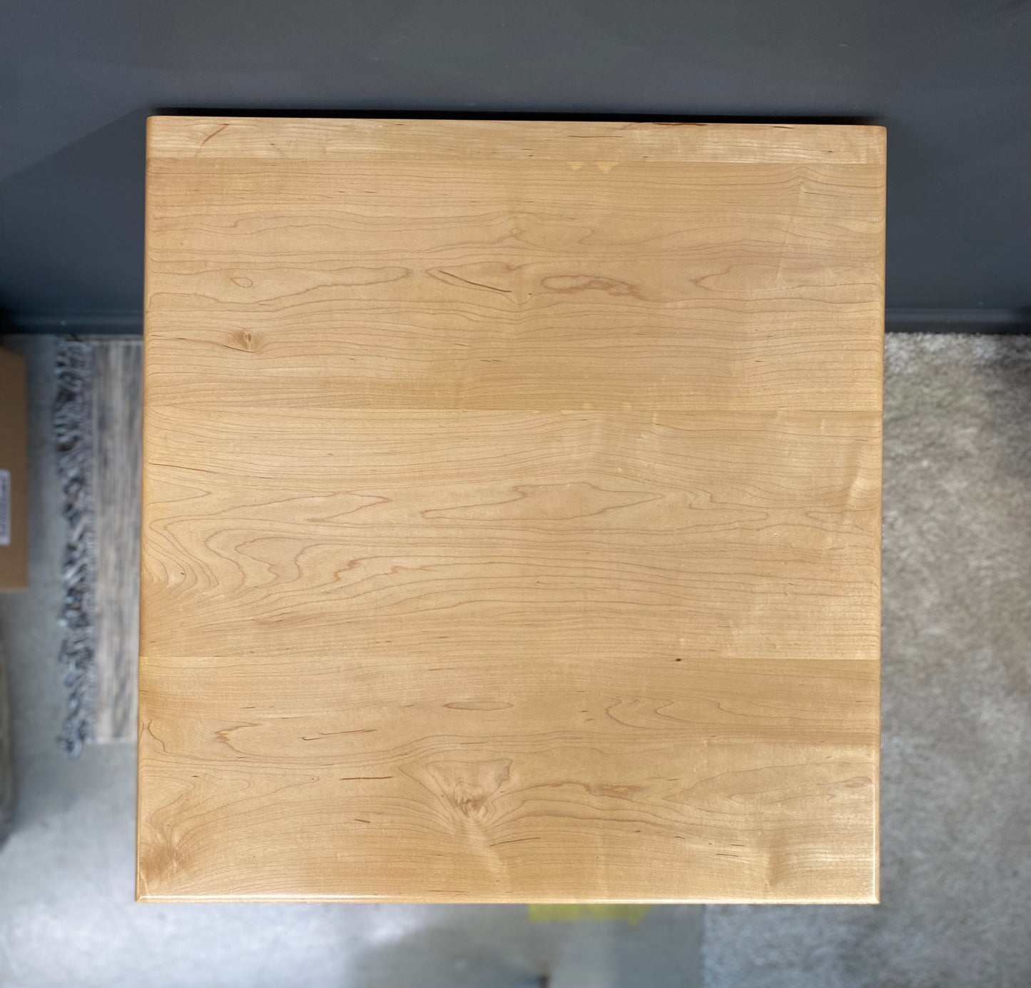 Mid century style desk in Solid Maple