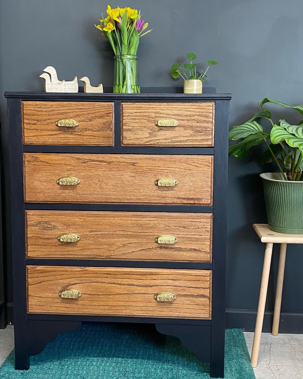 Vintage Oak drawers