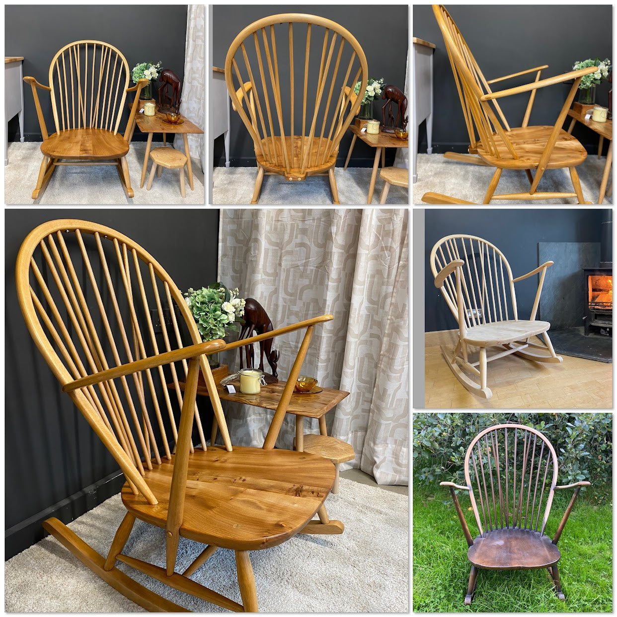 Ercol Grandfather Rocking Chair Renovation – upfurniture