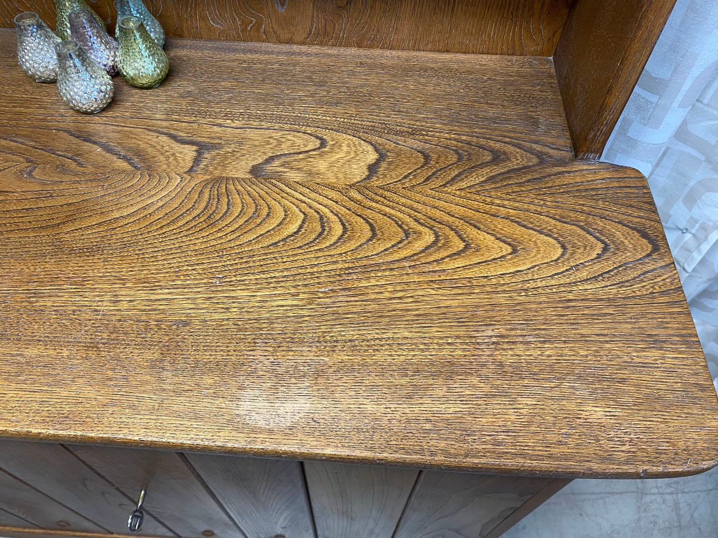 Vintage Elm Dresser