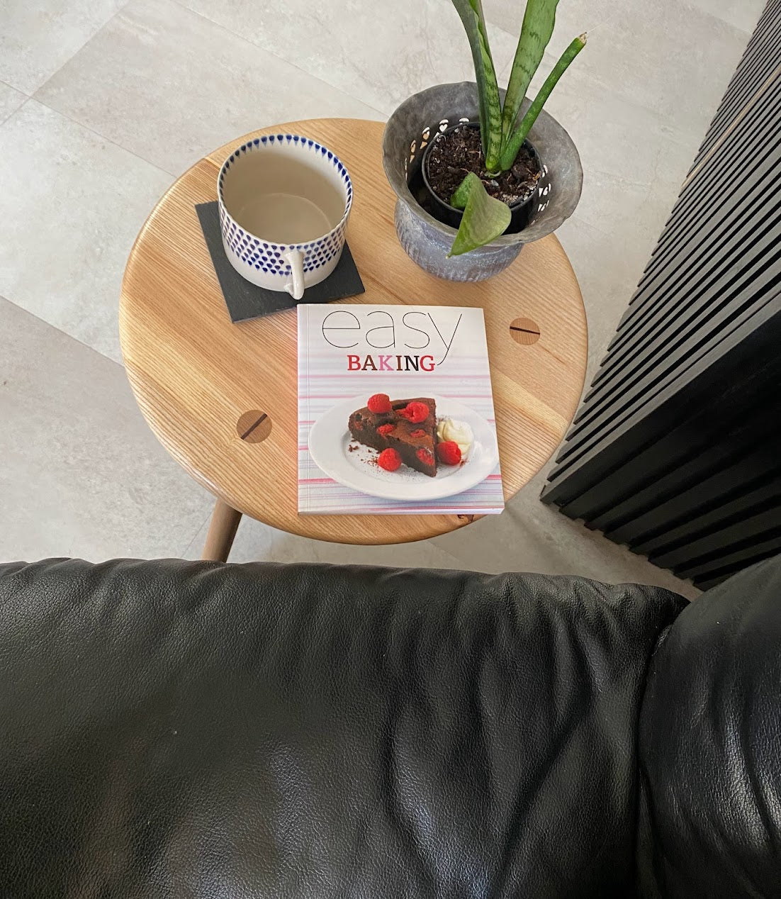 Handmade Solid Ash Side Table