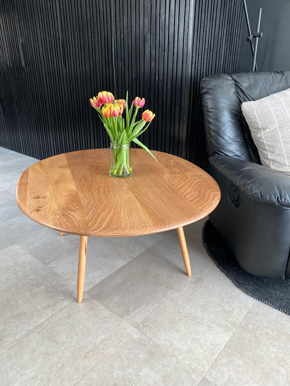 Handmade Elm Coffee Table Upcycle