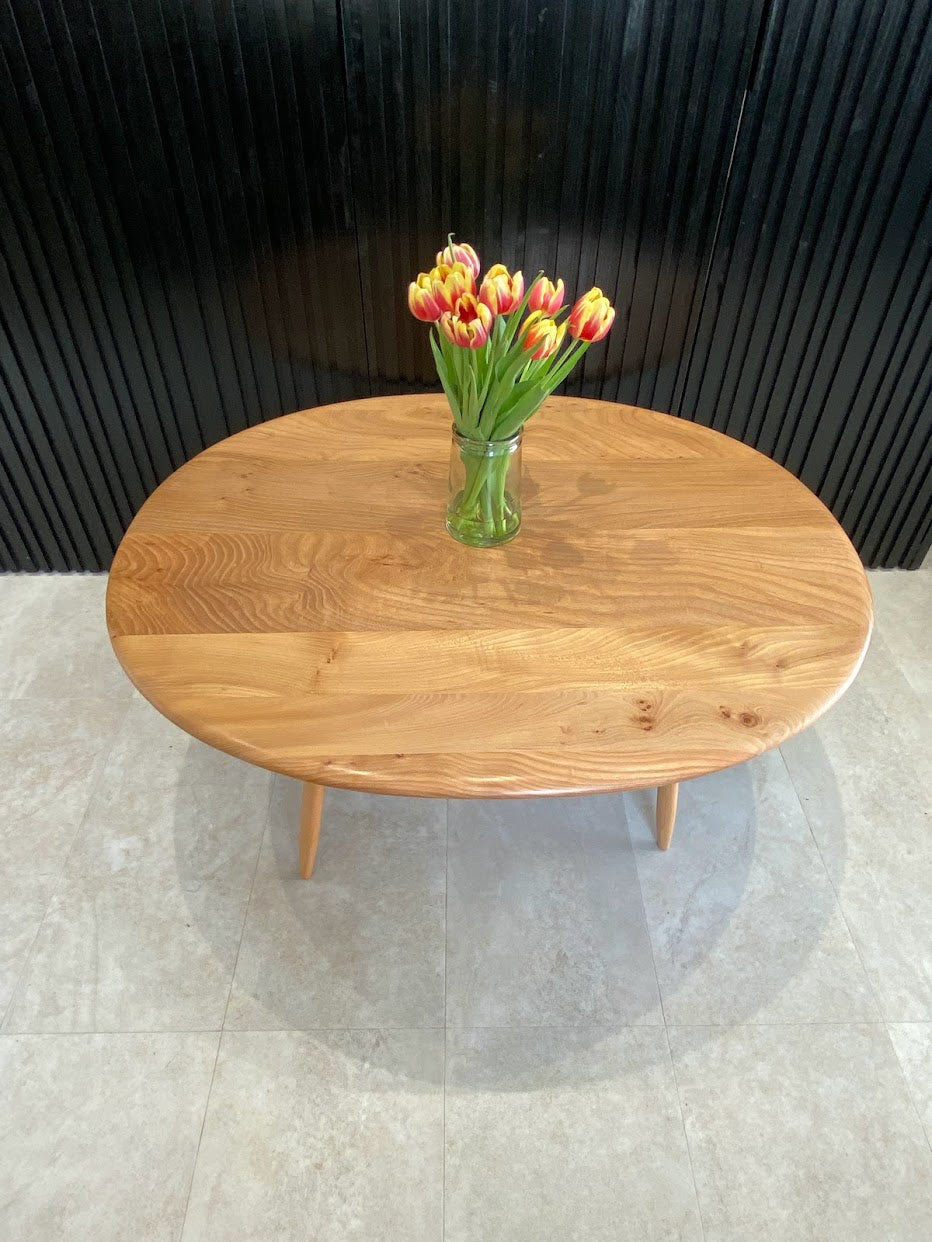 Handmade Elm Coffee Table Upcycle